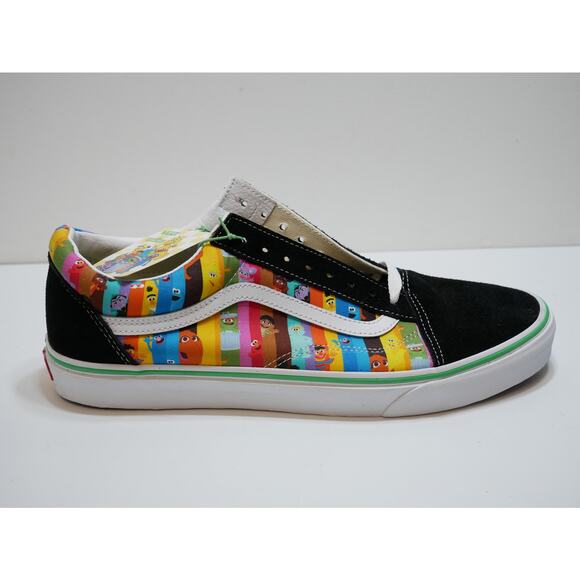 NEW VANS X SESAME STREET LIMITED EDITION OLD SKOOL BLACK MENS SIZE - 11.5 - Picture 10 of 16